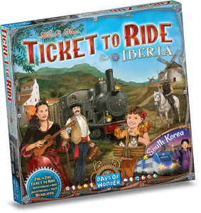 Ticket to Ride Map Collection 8: Iberia & South Korea