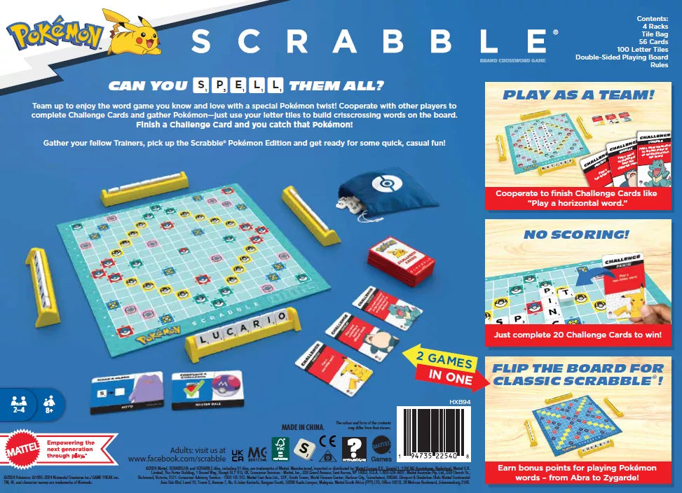 Scrabble Pokémon Edition