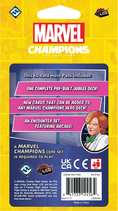 Marvel Champions Jubilee Hero Pack