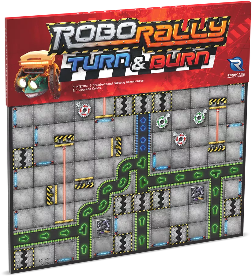 Robo Rally (2023 edition) Turn & Burn Expansion