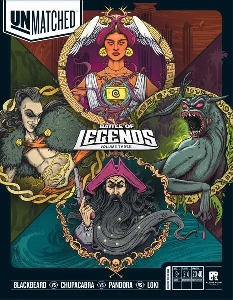 Unmatched Battle of Legends Volume Three