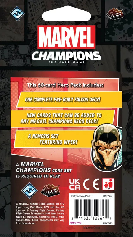 Marvel Champions Falcon Hero Pack