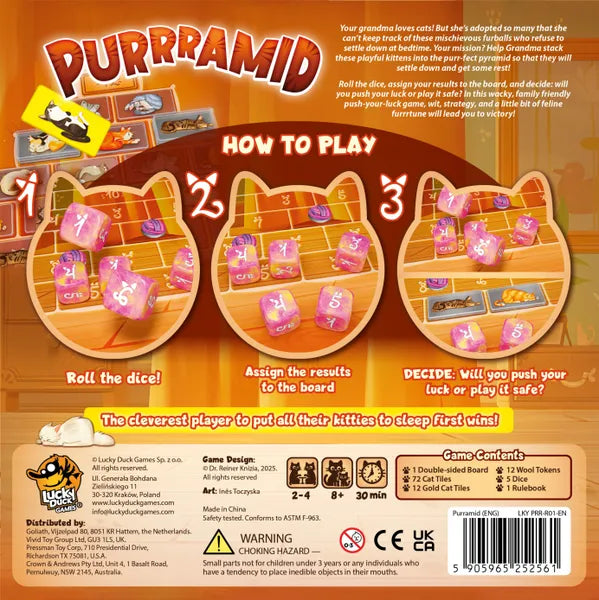 Purrramid Board Game