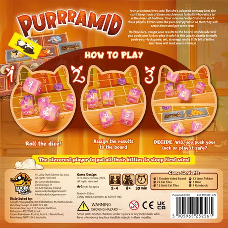 Purrramid Board Game