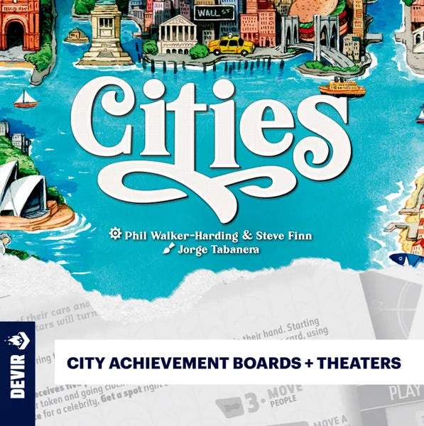 Cities: City Achievement Boards & Theatres Expansion