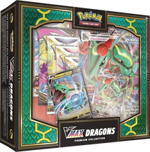 Bild in den Galerie-Viewer laden, Pokémon TCG VMAX Dragons Premium Collection – Rayquaza/Duraludon