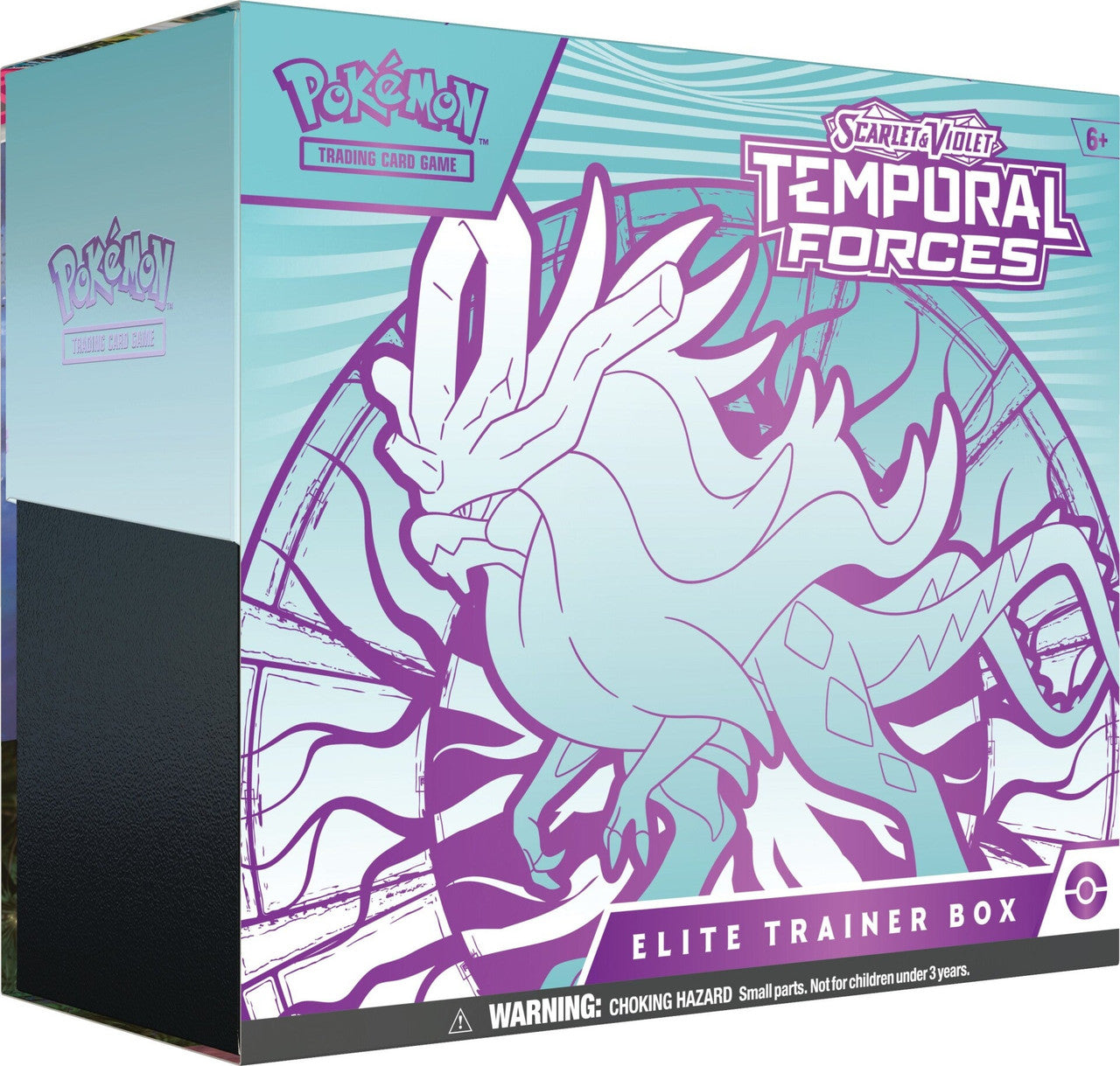 pokemon trading card games scarlet & violet 3.5 Pokemon TCG Scarlet & Violet 5 Temporal Forces Elite Trainer Box – Travelling Man UK