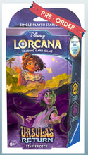 Laden Sie das Bild in den Galerie-Viewer, Disney Lorcana TCG: Ursula's Return Mirabel & Bruno (Amber / Amethyst) Starter Deck