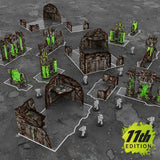 Green Stuff World Pre-Painted Foldable Terrain Pack 11th Edition