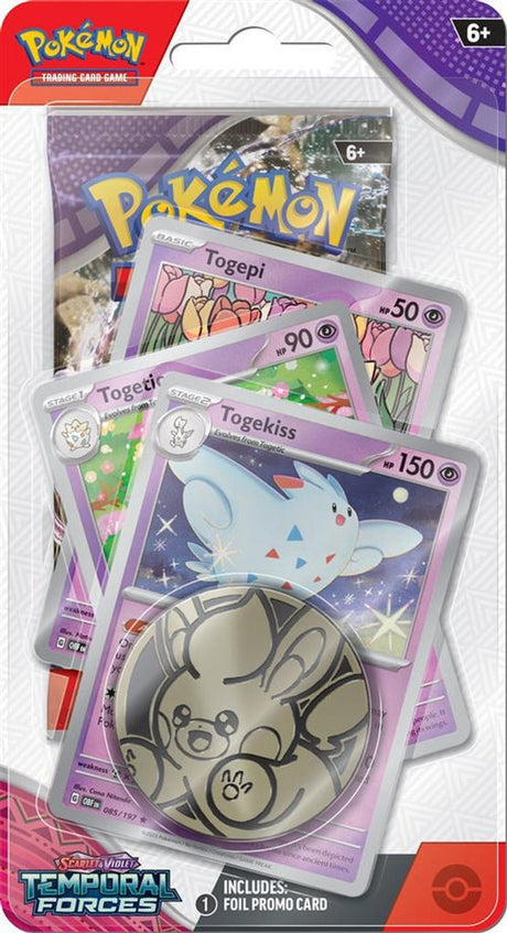 Pokemon TCG Scarlet & Violet 5 Temporal Forces Premium Checklane