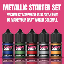 Load image into Gallery viewer, Turbo Dork Metallics Starter Set 5x22ml