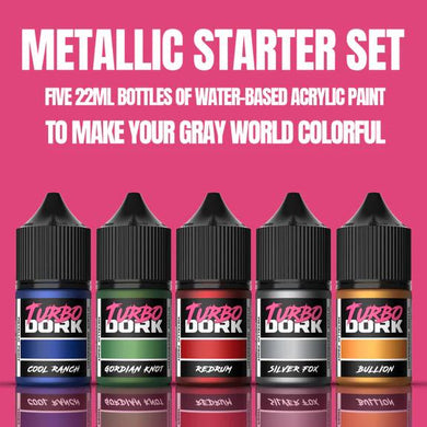 Turbo Dork Metallics Starter Set 5x22ml