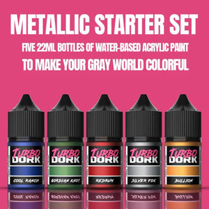 Turbo Dork Metallics Starter Set 5x22ml