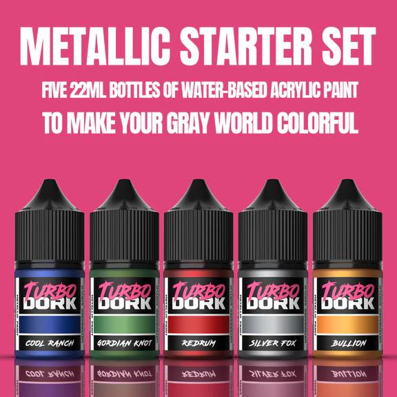 Turbo Dork Metallics Starter Set 5x22ml