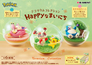 Pokemon Re-ment Terrarium Collection Happy Days