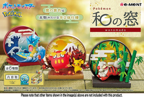 Pokemon Re-ment Japanese Style Window
