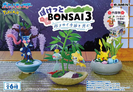 Pokemon Re-ment Pocket BONSAI 3 With The Changing Seasons