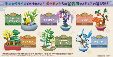 Pokemon Re-ment Pocket BONSAI 3 With The Changing Seasons