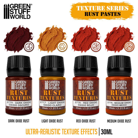 Green Stuff World Rust Textures Set 30ml