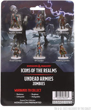 Load image into Gallery viewer, D&amp;D Icons of the Realms Miniatures: Undead Armies - Zombies