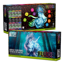 Load image into Gallery viewer, Green Stuff World Fluor Paints Set x8
