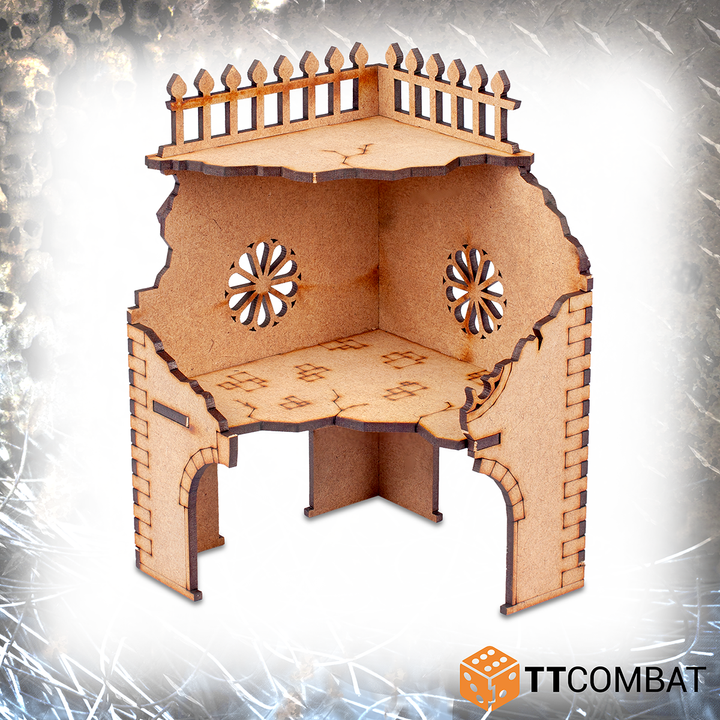 TTCombat Tabletop Scenics - Sci-fi Gothic Convent Ruins