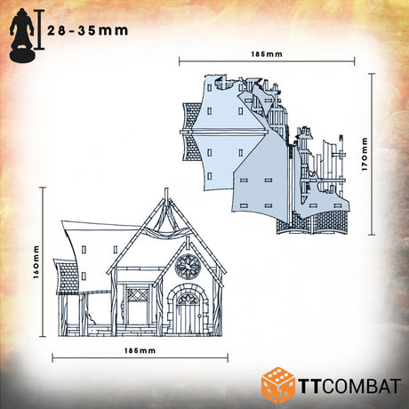 TTCombat Tabletop Scenics - Farrier's Homestead