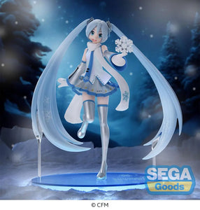 Hatsune Miku Snow Miku Sky Town Luminasta Statue