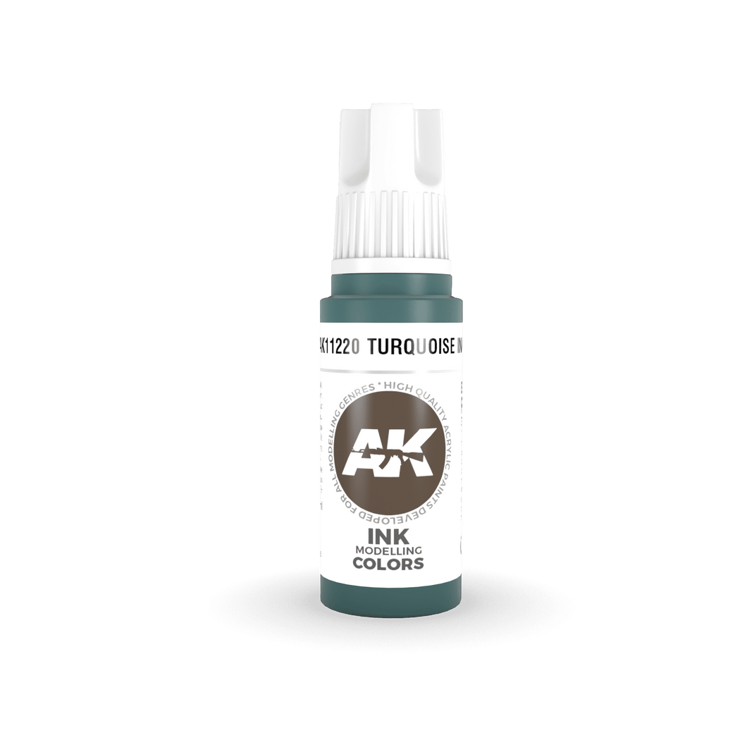 AK Interactive Turquoise Ink 17ml