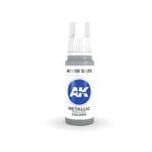 Load image into Gallery viewer, AK Interactive Silver 17ml