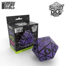 Load image into Gallery viewer, Green Stuff World Squishy D20 Dice - DRAGON