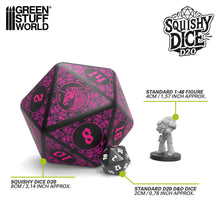 Load image into Gallery viewer, Green Stuff World Squishy D20 Dice - UNICORN