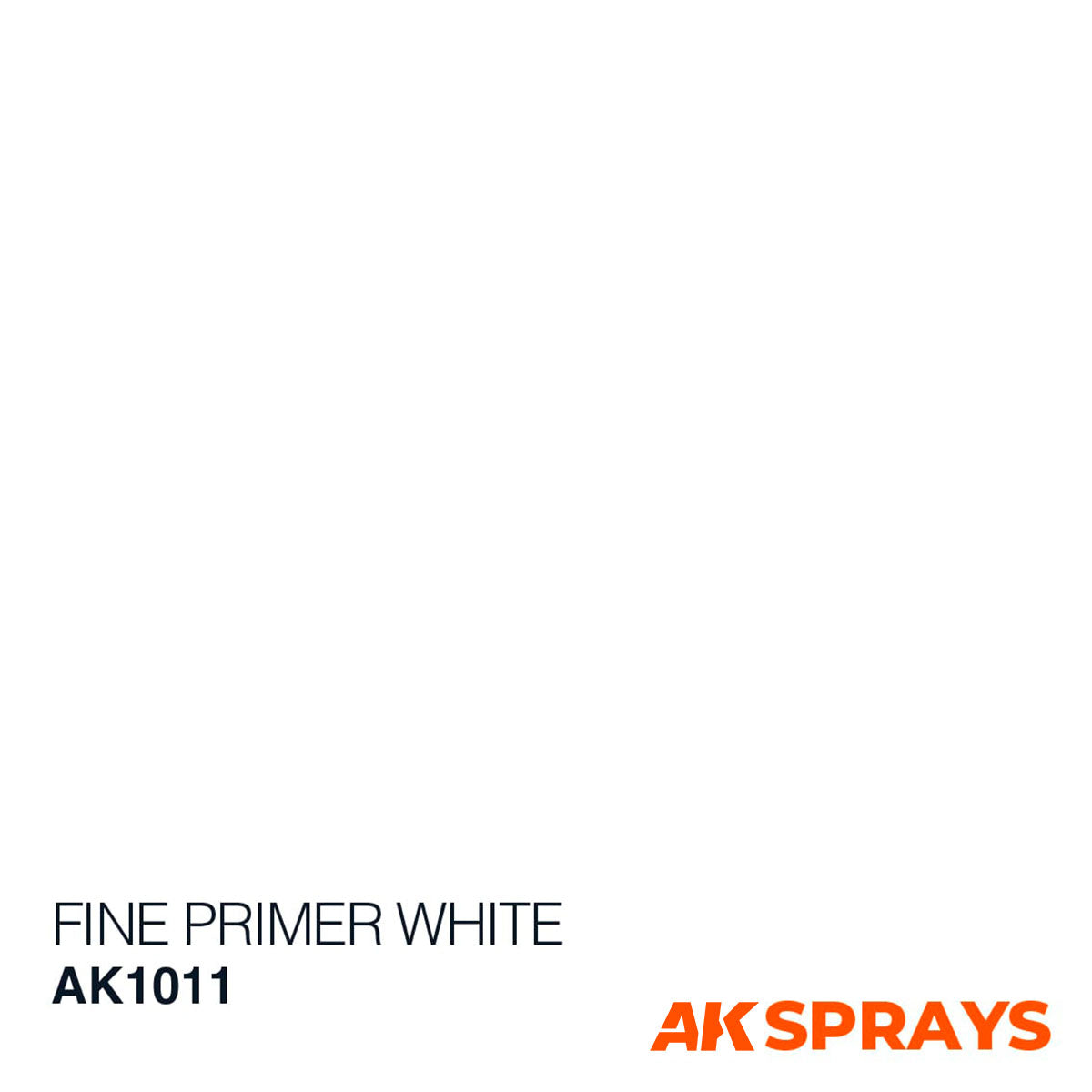 AK Interactive Fine Primer White Spray