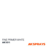 AK Interactive Fine Primer White Spray