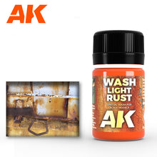Charger l'image dans la visionneuse de galerie, AK Interactive Light Rust Wash 35 ml