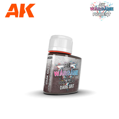 AK Interactive Dark Grit Enamel Liquid Pigment