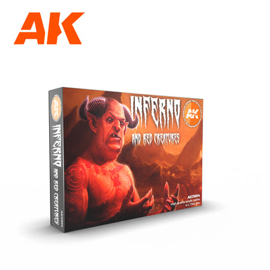 AK Interactive Inferno And Red Creatures