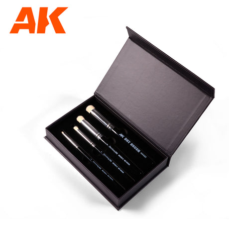 AK Interactive Dry 4 Brushes Set