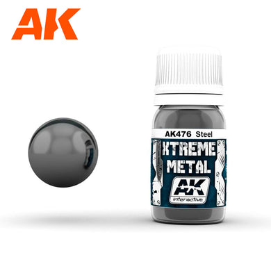 AK Interactive Xtreme Metal Steel 30ml