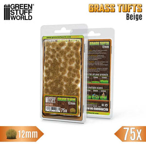 Green Stuff World Static Grass Tufts 12mm Beige