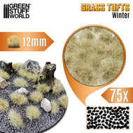 Green Stuff World Static Grass Tufts 12mm Winter White