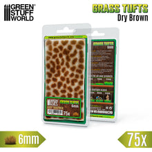 Load image into Gallery viewer, Green Stuff World Grass Tufts Dry Brown 6mm
