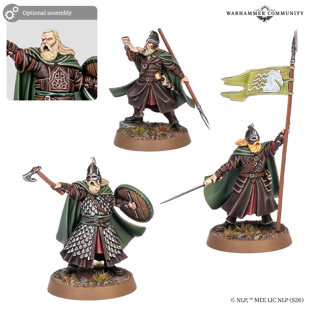 Middle-Earth Strategy Battle Game Warriors Of Rohan Commanders