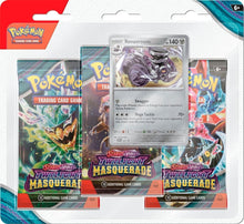 Load image into Gallery viewer, Pokemon TCG Scarlet &amp; Violet 6 Twilight Masquerade 3-Pack Blister