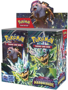 Boîte de booster Pokemon TCG Écarlate et Violet 6 Twilight Masquerade