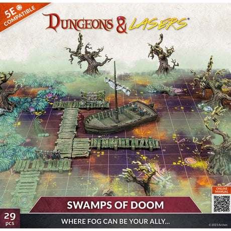 Dungeons & Lasers Miniatures Swamps of Doom