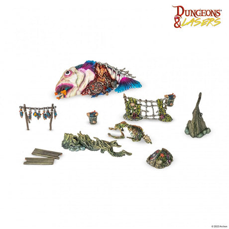 Dungeons & Lasers Miniatures Swamps of Doom