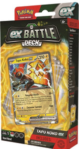 Pokemon TCG ex Battle Tapu Koko ex / Iron Leaves ex