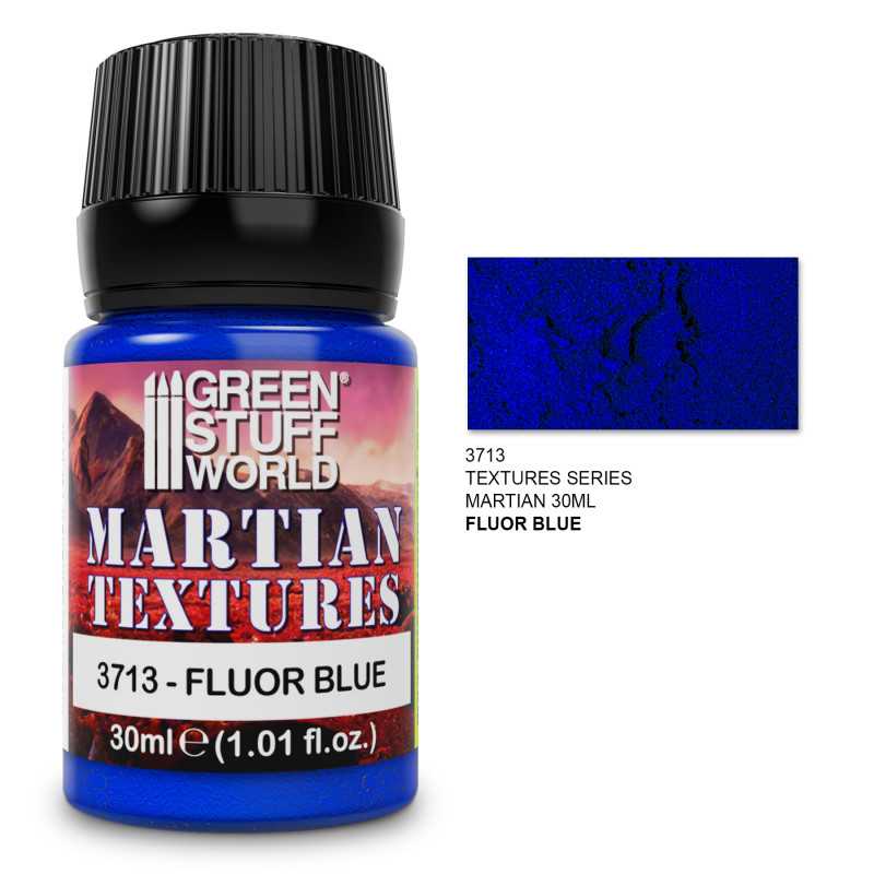 Textured Paint Martian Fluor Blue 30ml