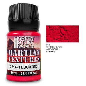 Textured Paint Martian Fluor Red 30ml